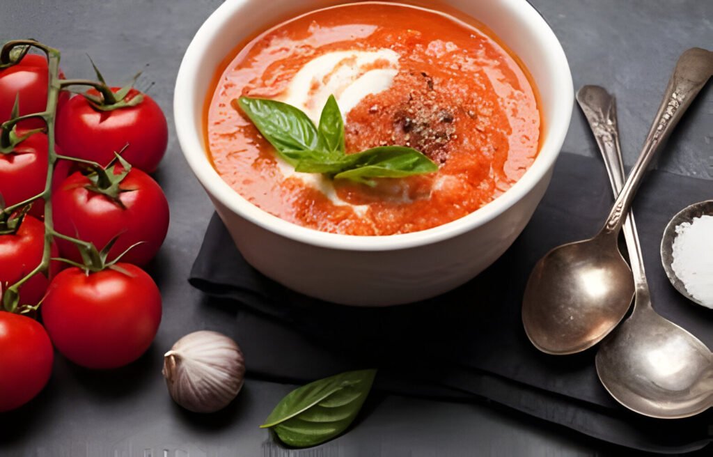 Roasted Cherry Tomato Soup Recipe