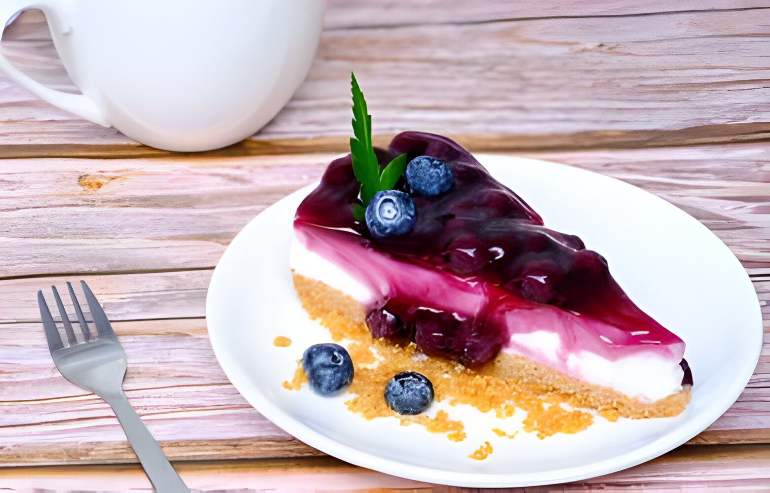 Lemon-Blueberry Mini Cheesecake Recipe