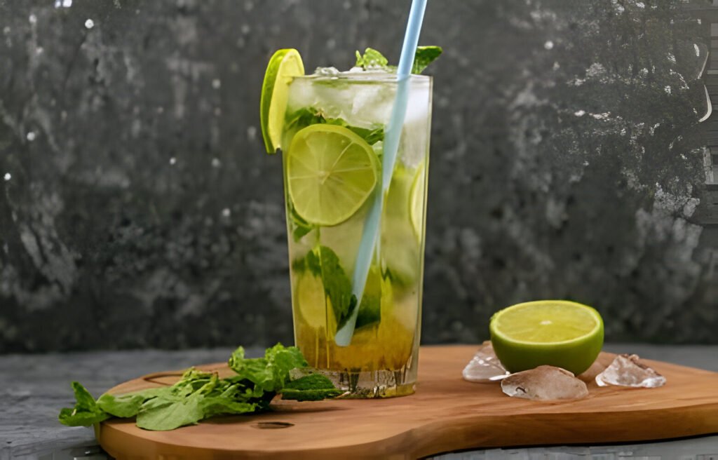 Refreshing lime Soda 