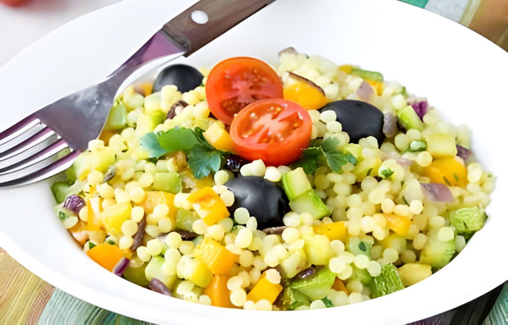 Delicious Greek Couscous Salad