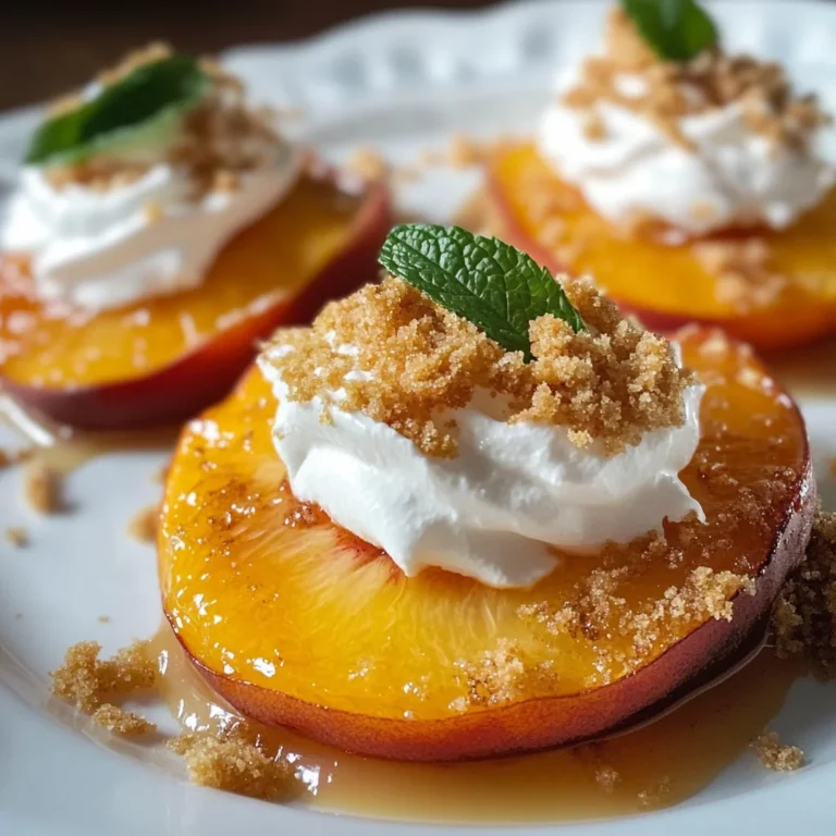 Air Fryer Peaches