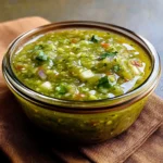 Canned Green Tomato Salsa