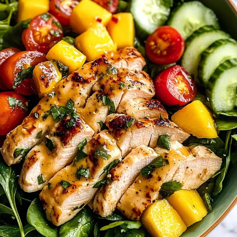 Chicken Mango Salad