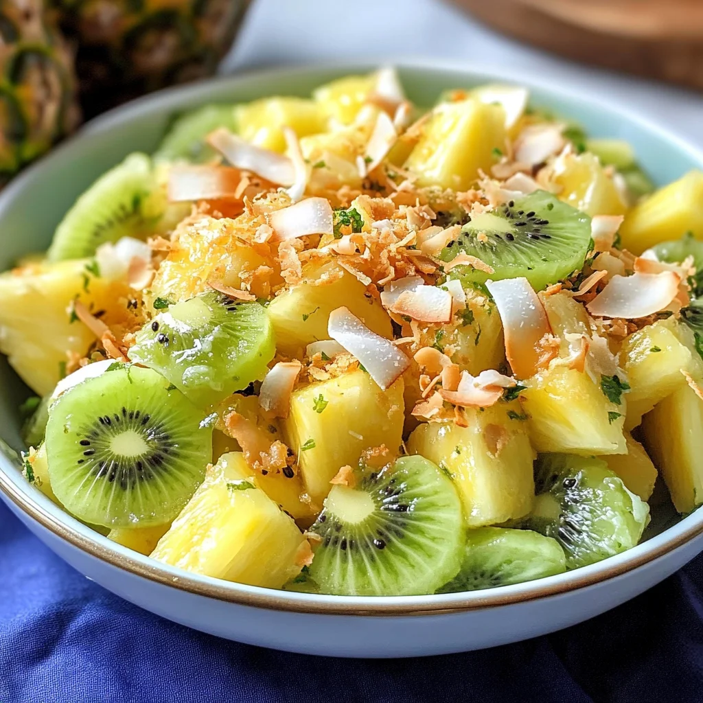 Pineapple Kiwi Salad