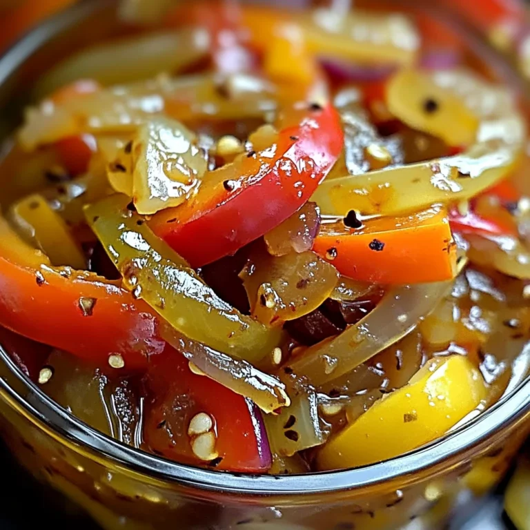 Tangy Pepper Onion Relish
