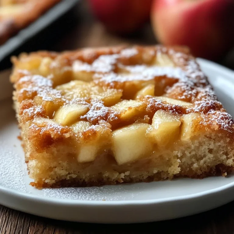 3 Ingredient Apple Cake