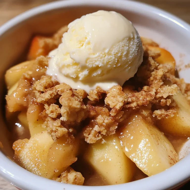 Apple Crumble (Single Serving)