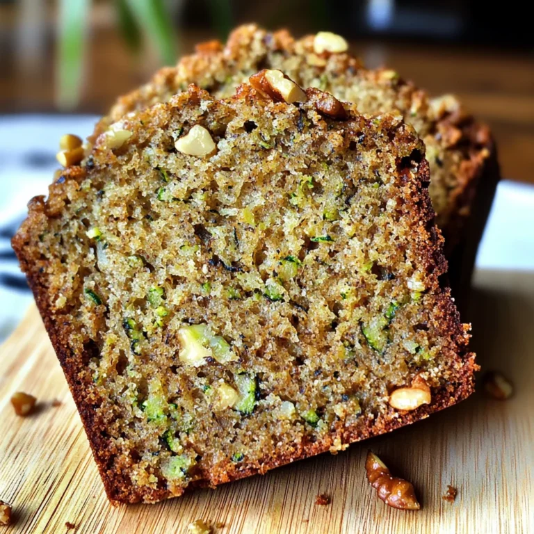 Best Ever Zucchini Walnut Bread