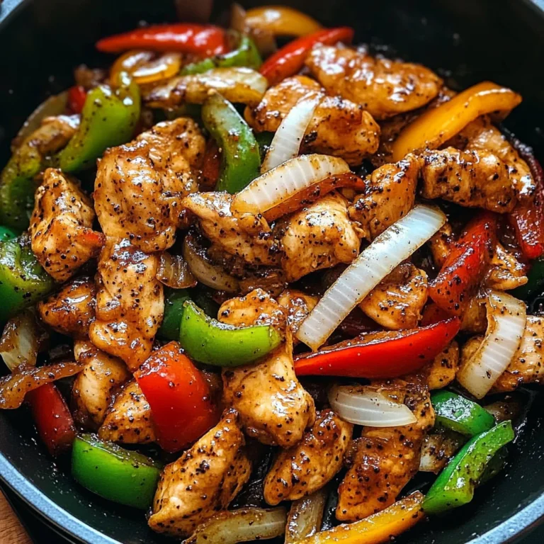Black Pepper Chicken