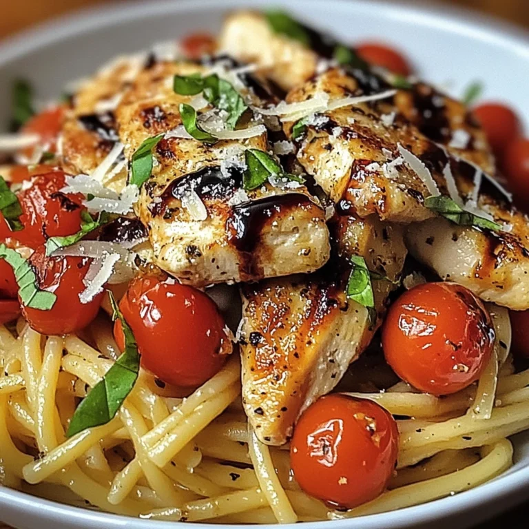 Bruschetta Chicken Pasta