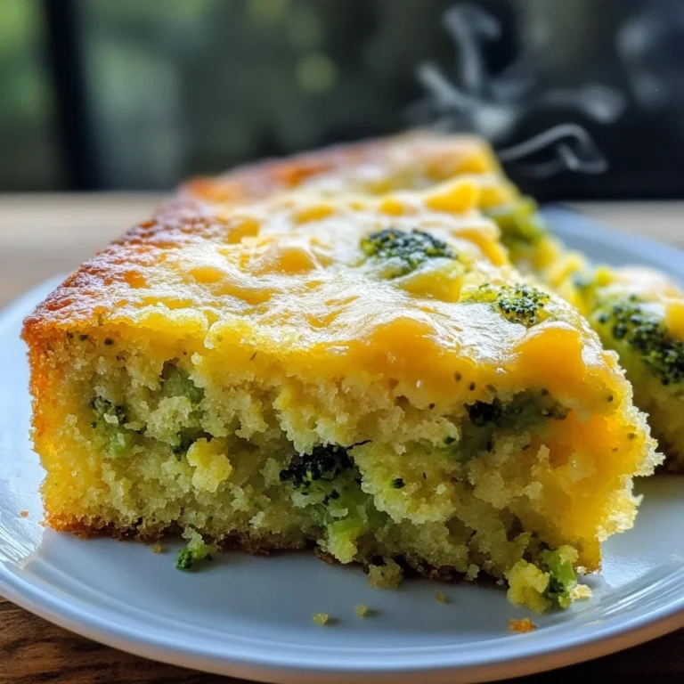 Cheesy Broccoli Cornbread