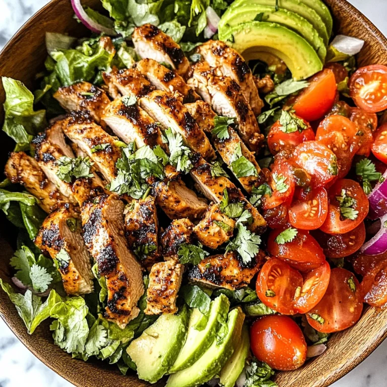 Chicken Fajita Salad