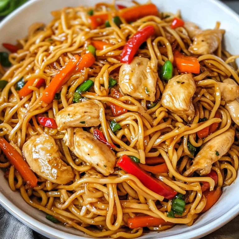 Chicken Lo Mein Recipe