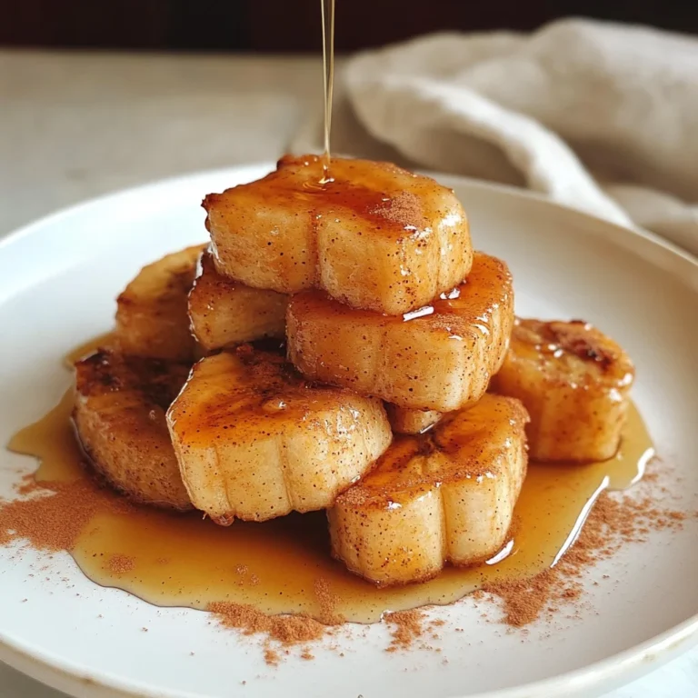 Cinnamon Baked Bananas