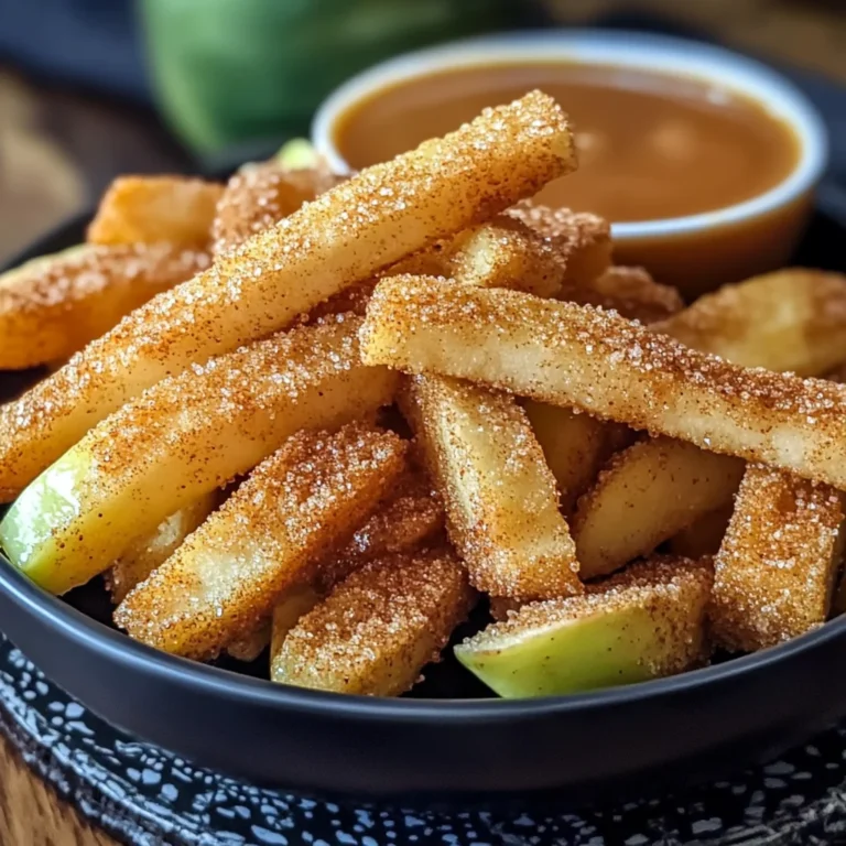 Crispy Air Fryer Apple Fries