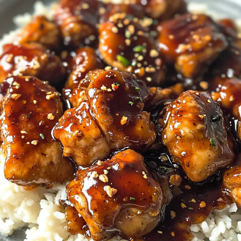 Easy Bourbon Chicken