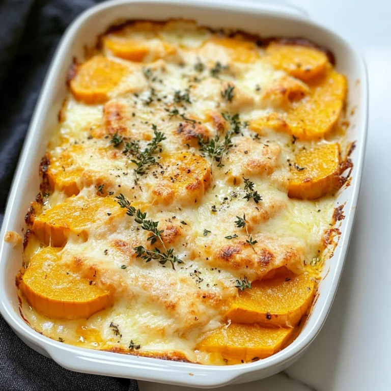 Easy Butternut Squash Casserole Recipe