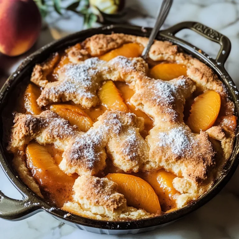 Gramma's Peach Cobbler