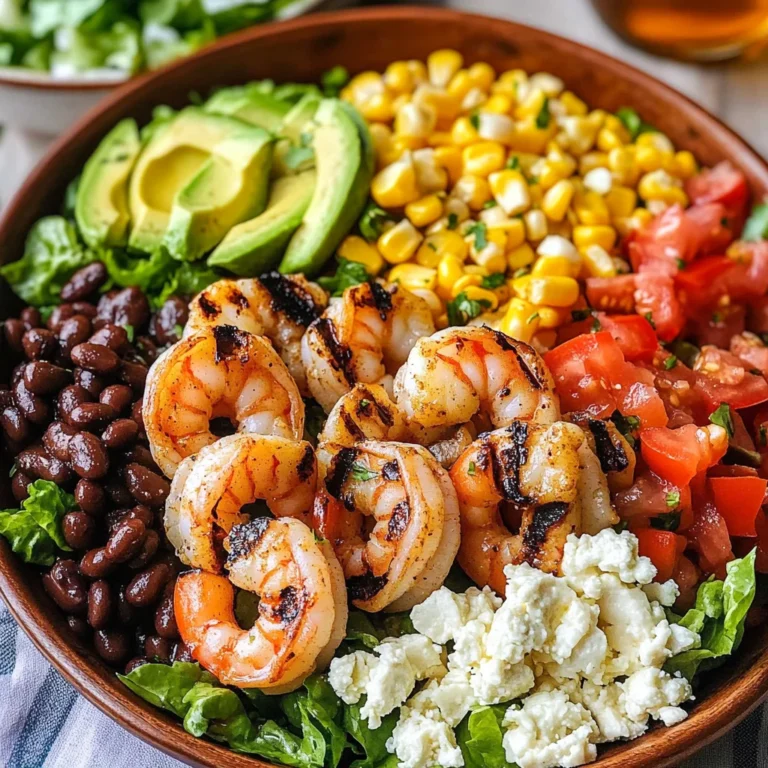 Grilled Mexican Shrimp Salad