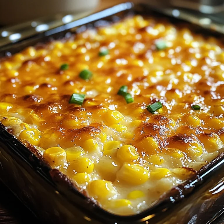 Honey-Glazed Corn Casserole