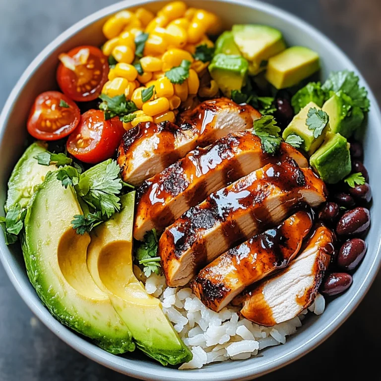 Honey Chipotle Chicken Rice Bowls