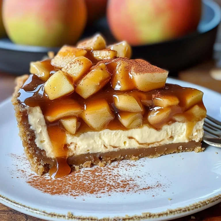 Karamell-Apfel-Käsekuchen