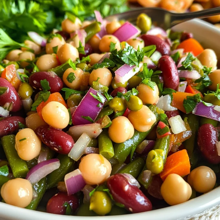 Marinated Four Bean Salad