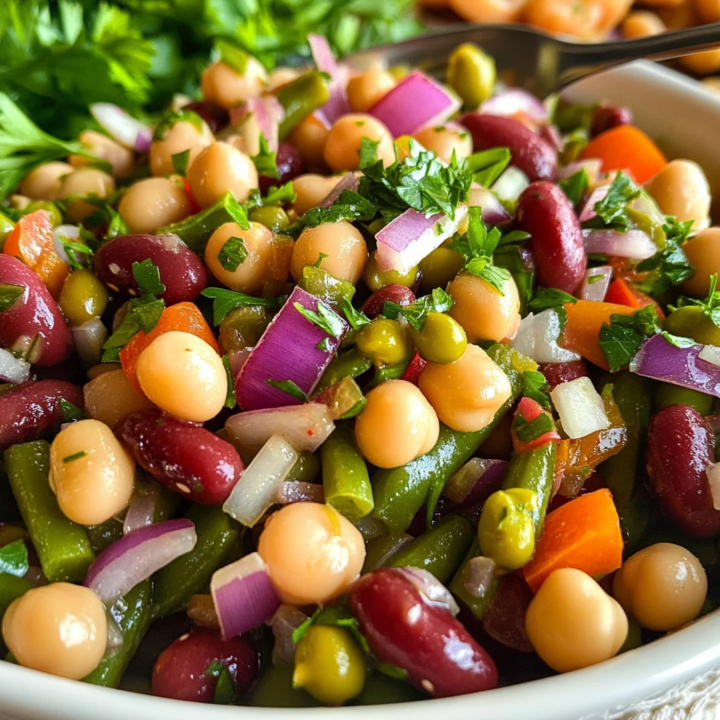 Marinated Four Bean Salad