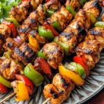 Mexican Barbecue Chicken Skewers