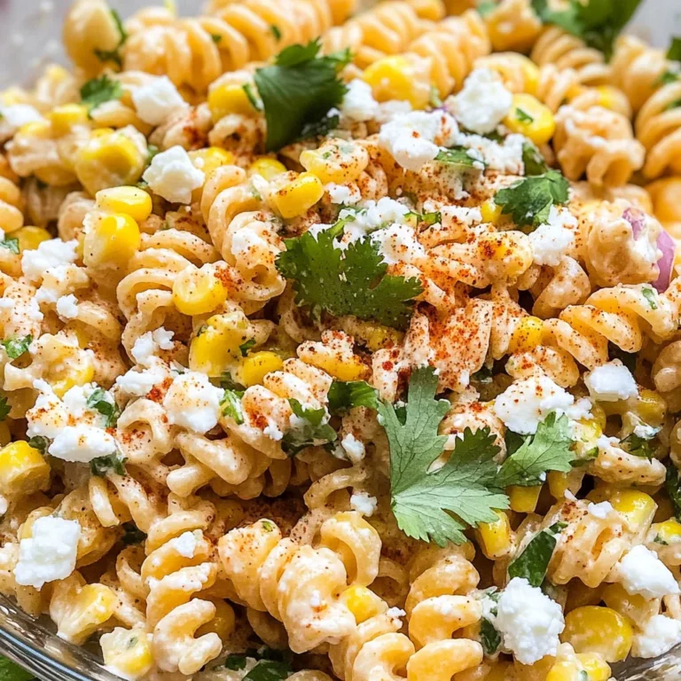 Mexican Street Corn Pasta Salad