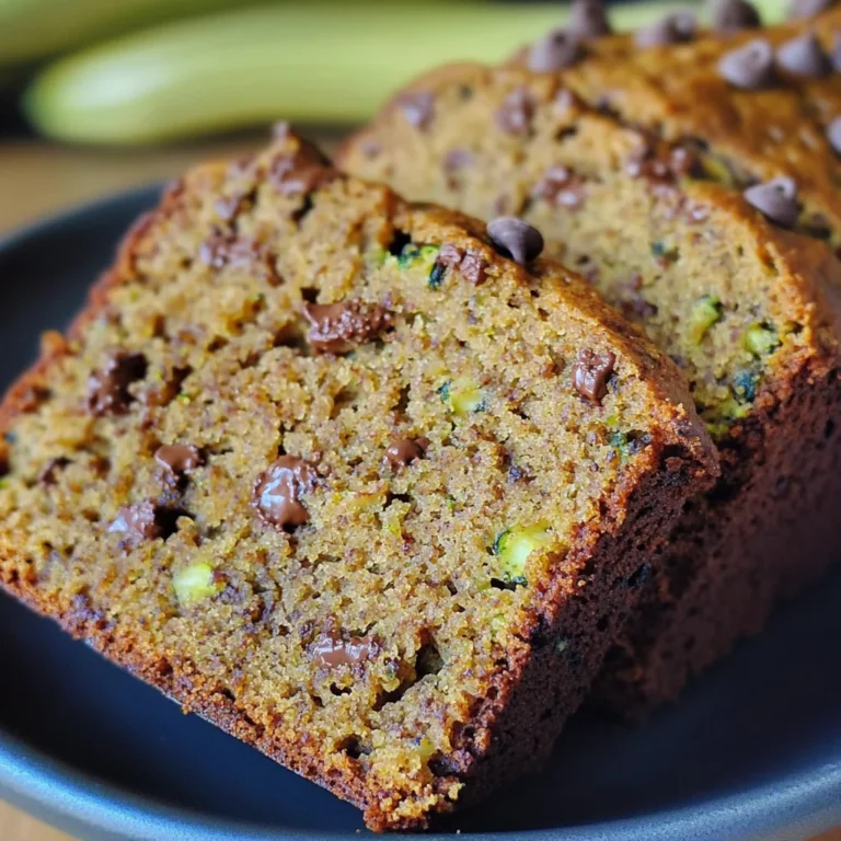 Mom's Perfect Chocolate Chip Zucchini Bread