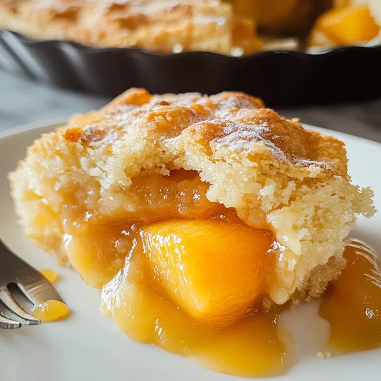 Peach Cobbler