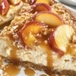 Peach Cobbler Cheesecake