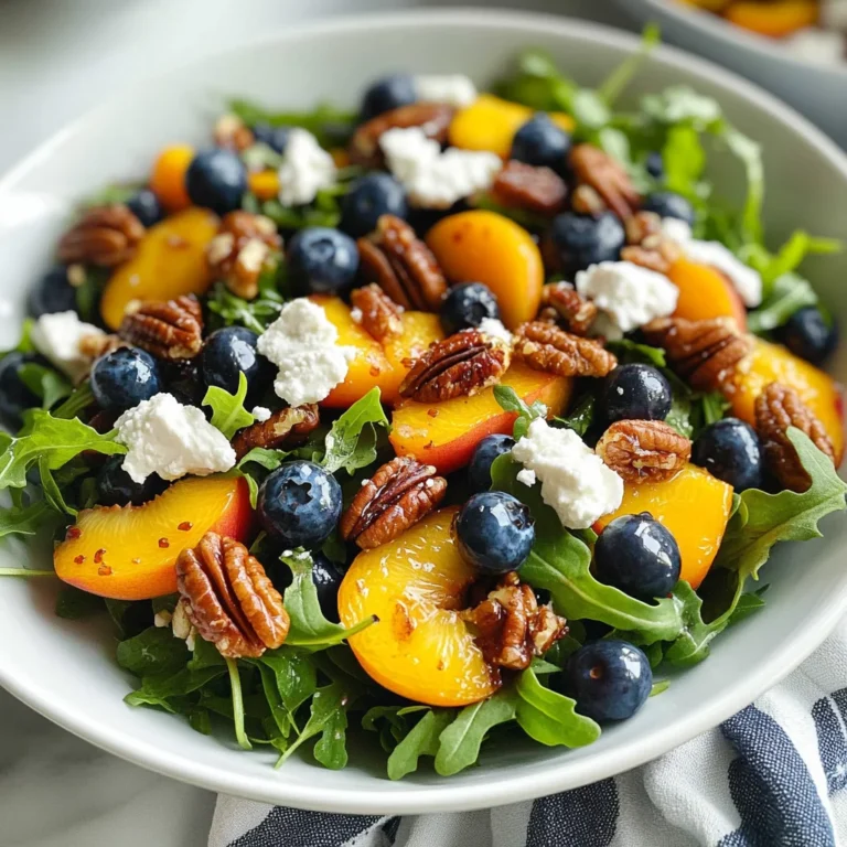 Peach Salad Recipe