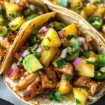 Pineapple Chicken Tacos