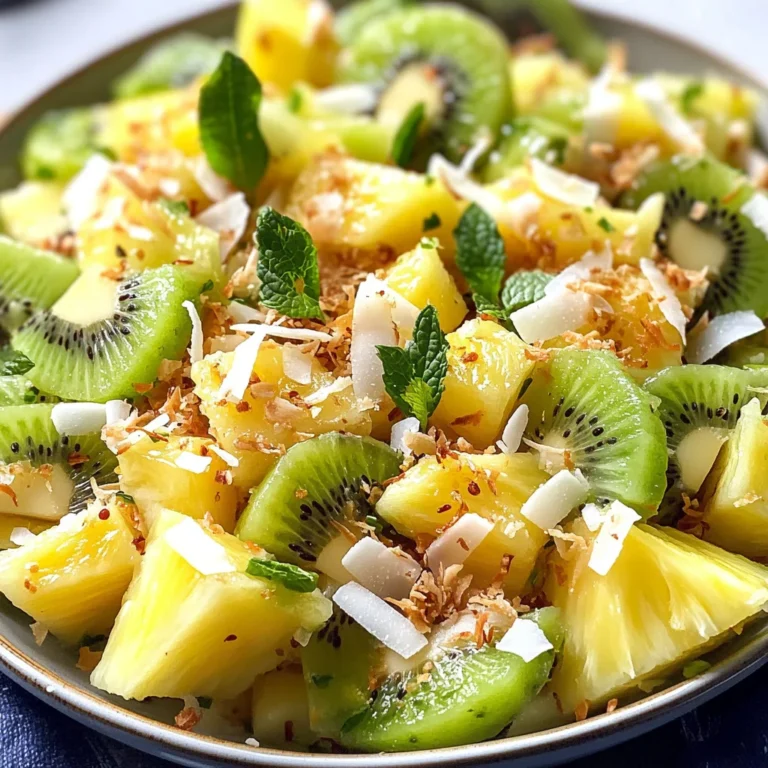 Pineapple Kiwi Salad