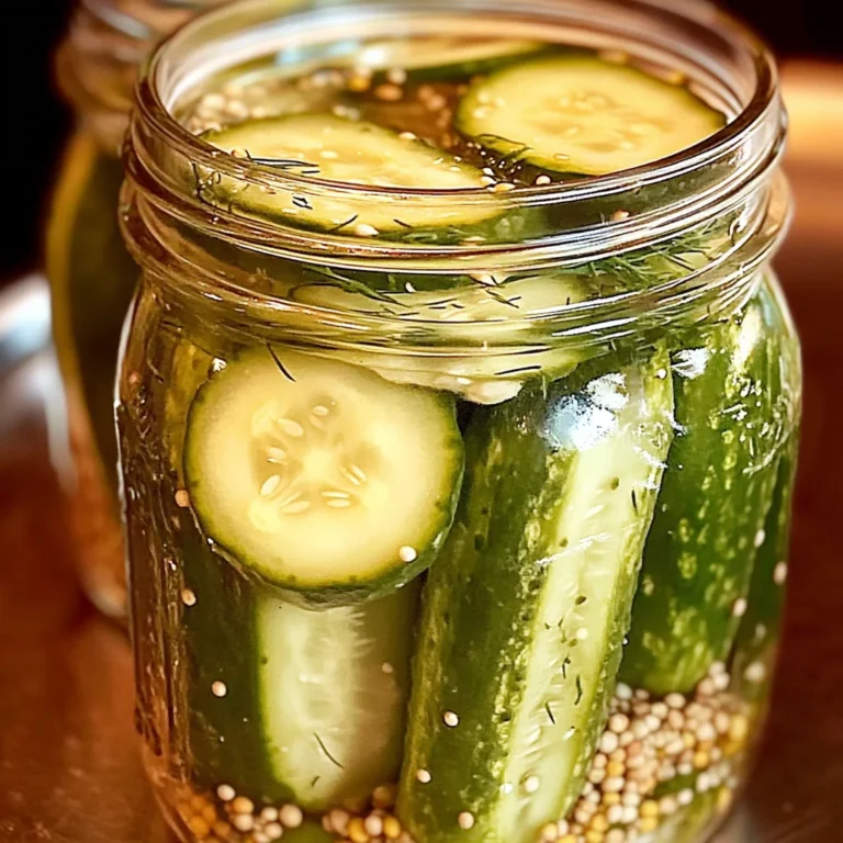 Refrigerator Kosher Dill Pickles