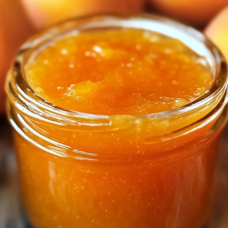 Small Batch Low Sugar Apricot Jam