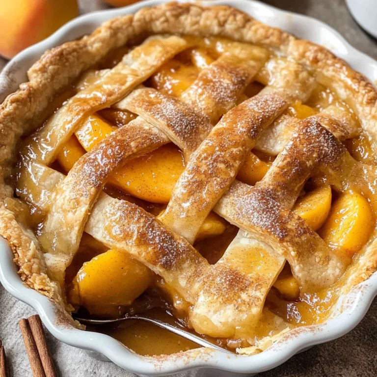 Southern Peach Cobbler Recipe with Canned Peaches
