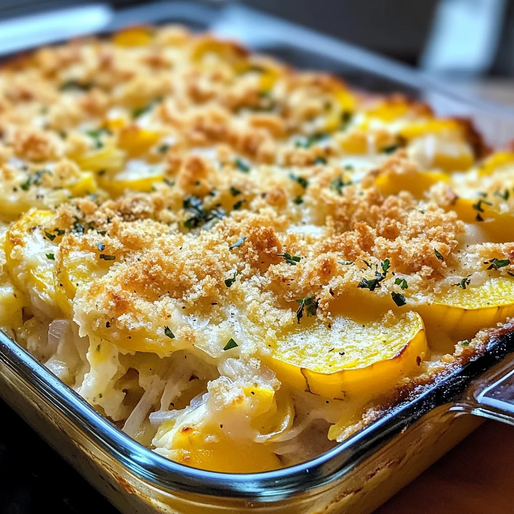 Southern Squash Casserole