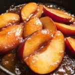 Spiced Caramelized Peaches