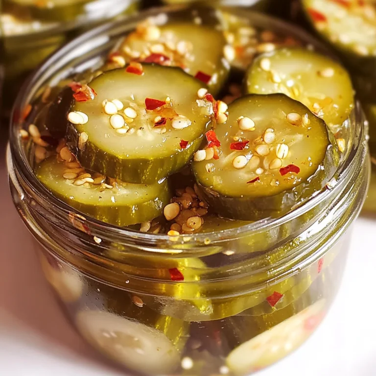 Sweet and Spicy Pickles