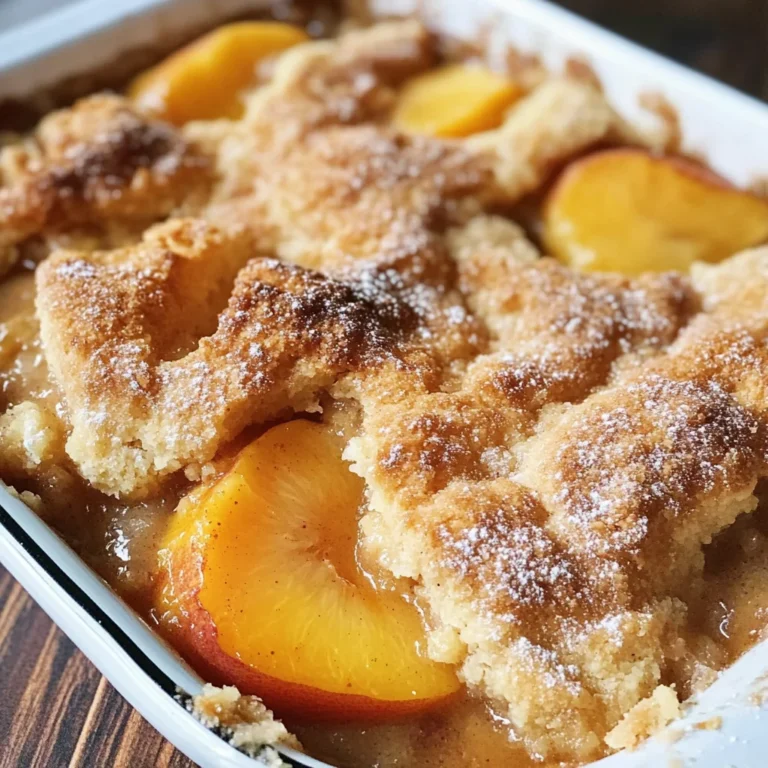 The Best Southern Peach Cobbler Recipe