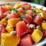The Peach Watermelon Salad That Tastes Like Summer