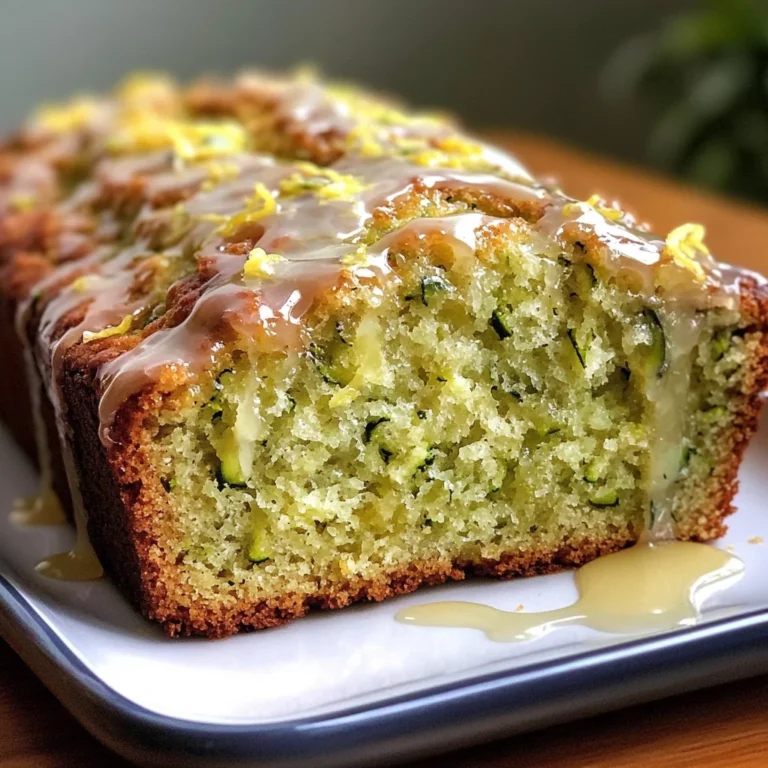 Ultra Moist Lemon Zucchini Bread Lemon Glaze: 1 Secret for Amazing Flavor
