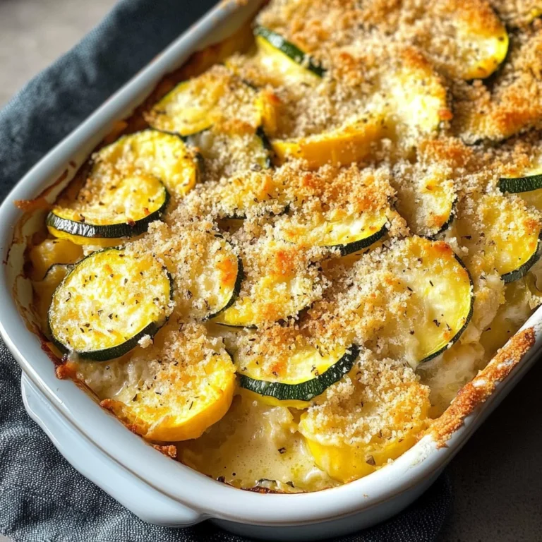 Yellow Squash and Zucchini Casserole