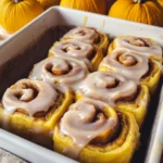 Homemade Pumpkin Chai Cinnamon Rolls