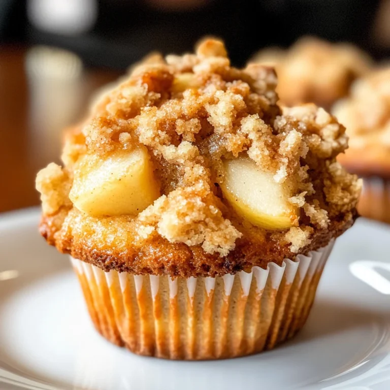 Apple Crumble Muffins