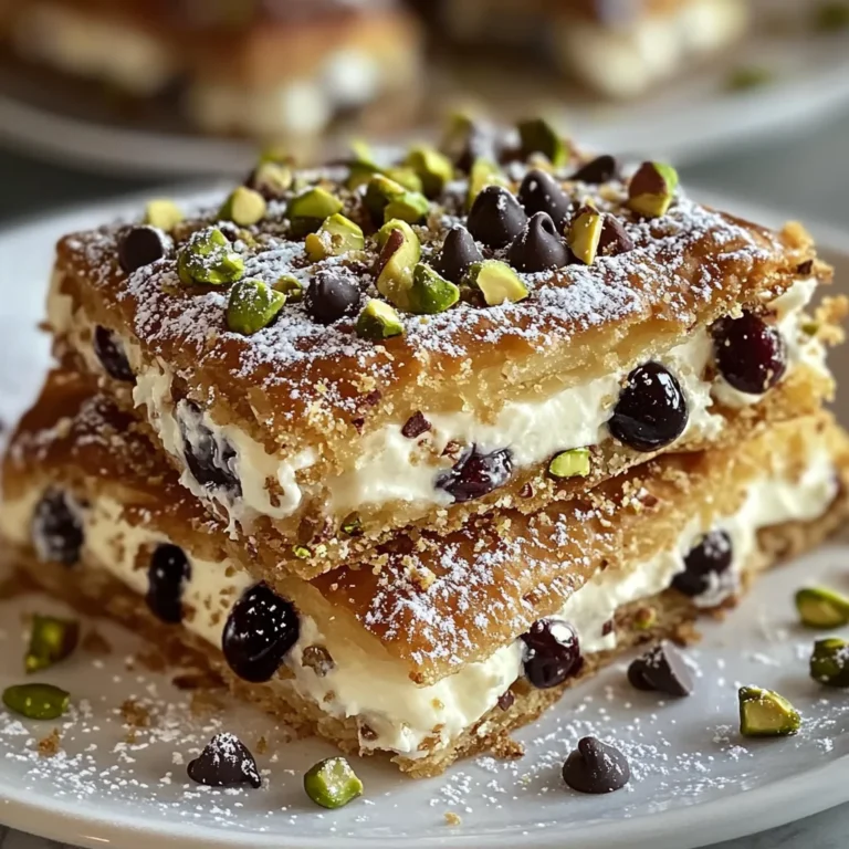 Classic Cannoli Squares That Will Wow Your Taste Buds