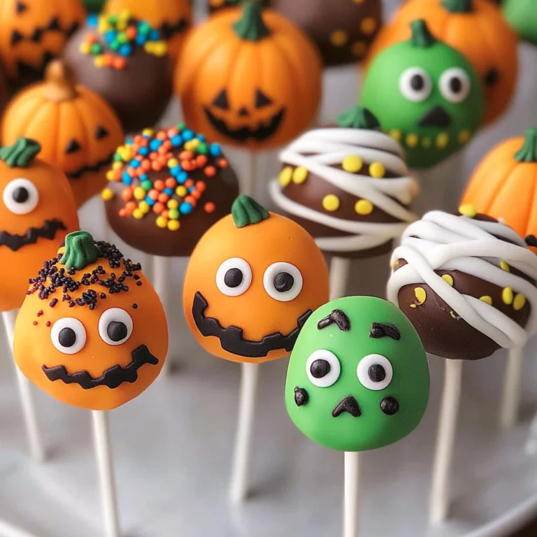 Halloween Cake Pops